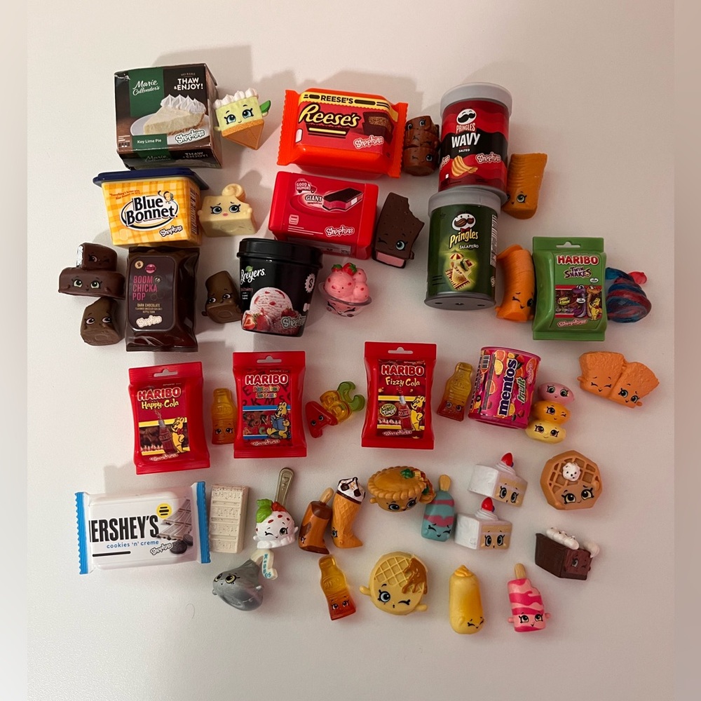 Shopkins Miniature Food Toy Lot